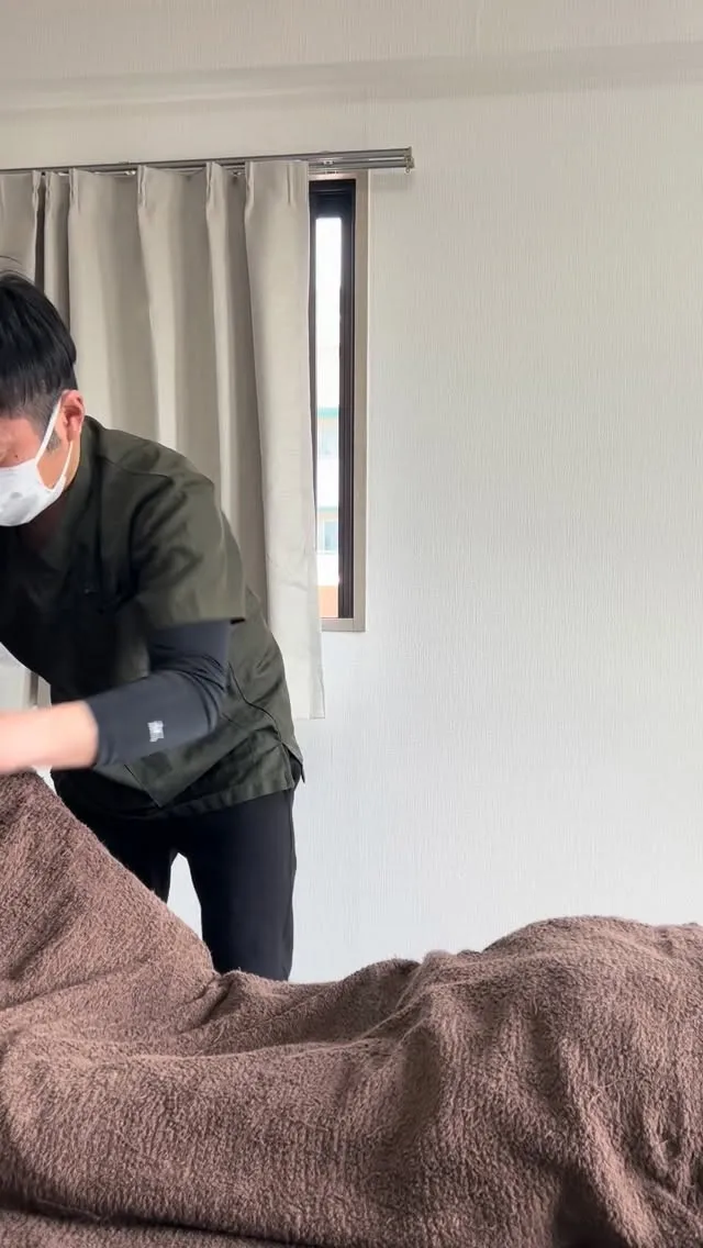 坐骨神経痛に有効な施術です👍 